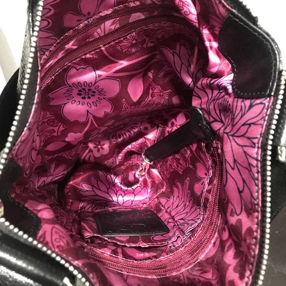 ‼️SOLD‼️ Brighton Black Glazed Snake Crossbody Bag - Picture 5 of 8